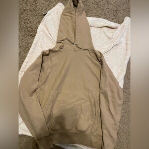 Tan Champion hoodie